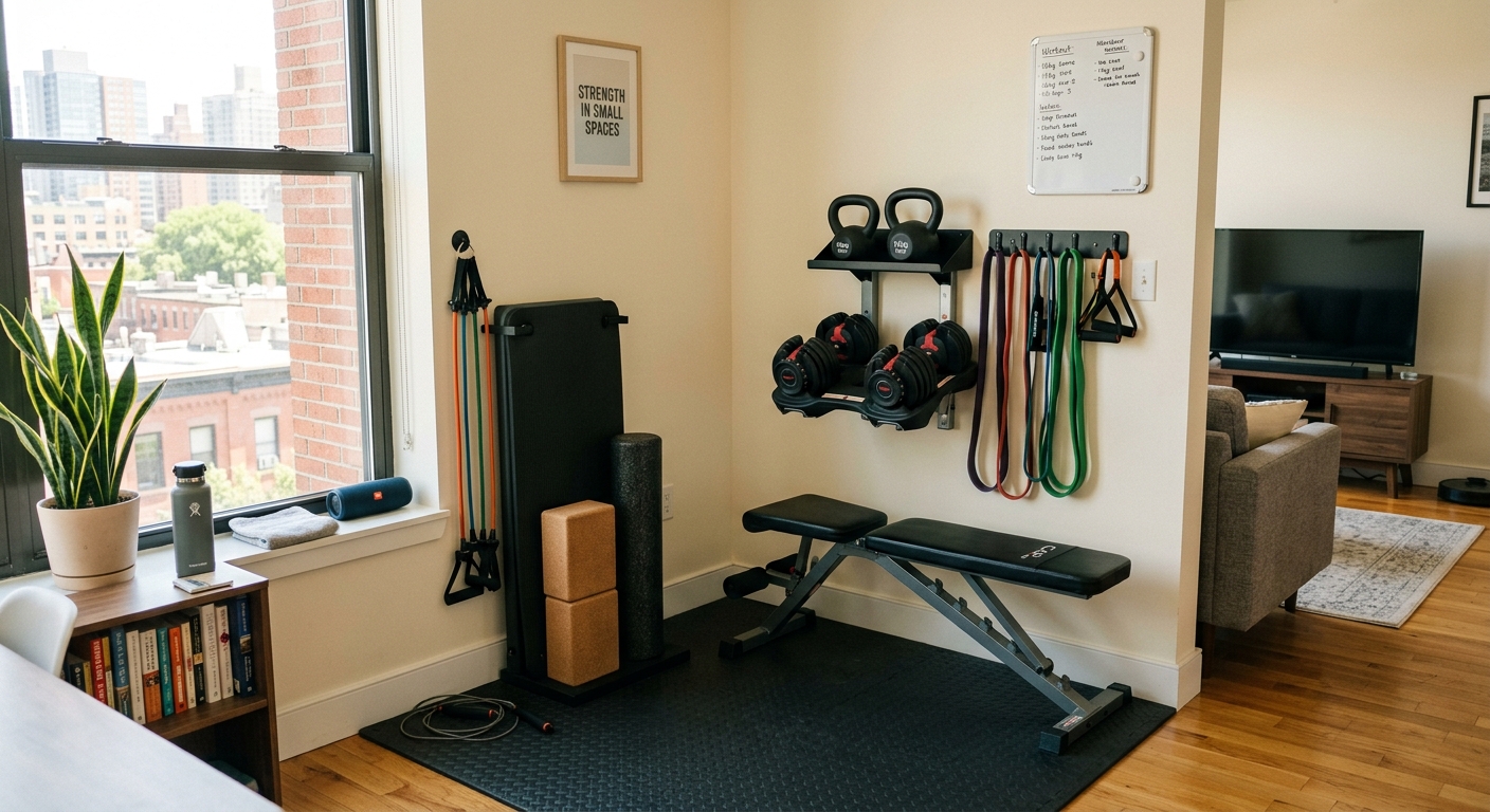 Small Space, Big Results: Apartment-Friendly Home  Workout Solutions