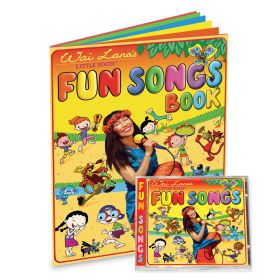 Wai Lanas Little Yogis Fun Songs CD  Lyrics Book