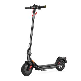 Personal Electric Scooter 36V 7.5AH 350W Foldable Commuting Escooter For Adults, Max Speed 12.5mph & Range 16 Miles, 220Lbs Max Load (Color: Black)